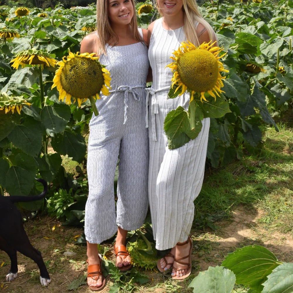 Stripped jumpsuit! (Left)